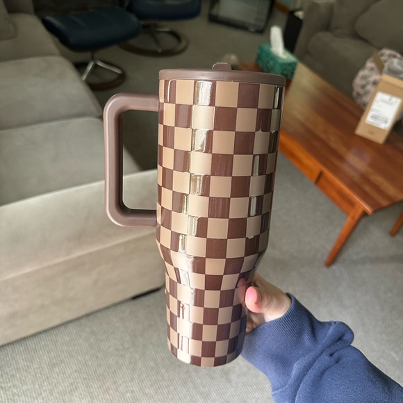 HydroJug Traveler Tumbler 40oz in Autumn Checkers - Picture 2 of 2
